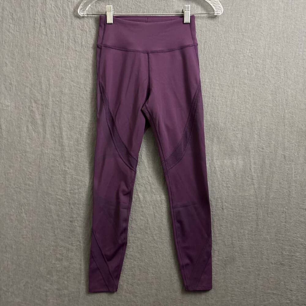 Fanka Women's Size Small Purple Speedline High Waisted Activewear Leggings